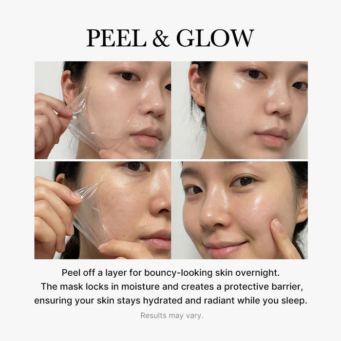 Korean Collagen Night Wrapping Mask for Dark Spots, Pores and Elasticity