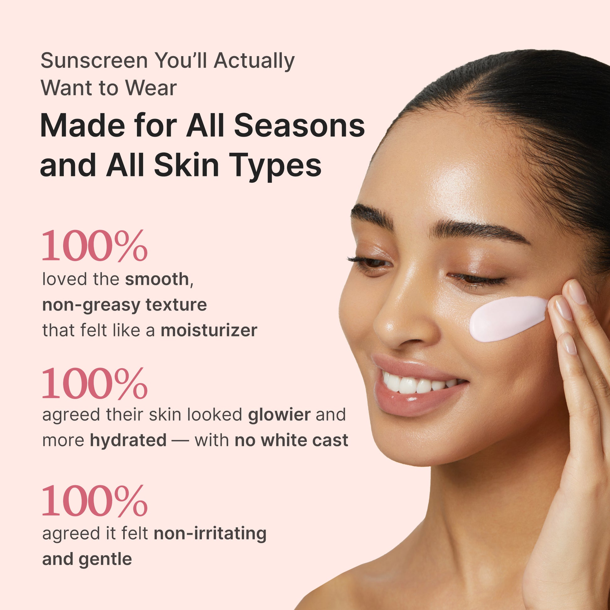 No Cast Just Glow Collagen Sunscreen SPF 50 for Hydration & Glowing Skin