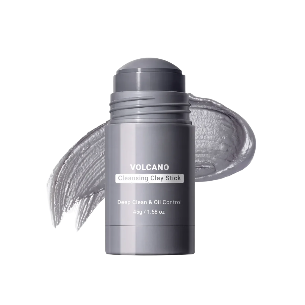 Volcano Cleansing Clay Stick with Charcoal for Pores and Blackheads