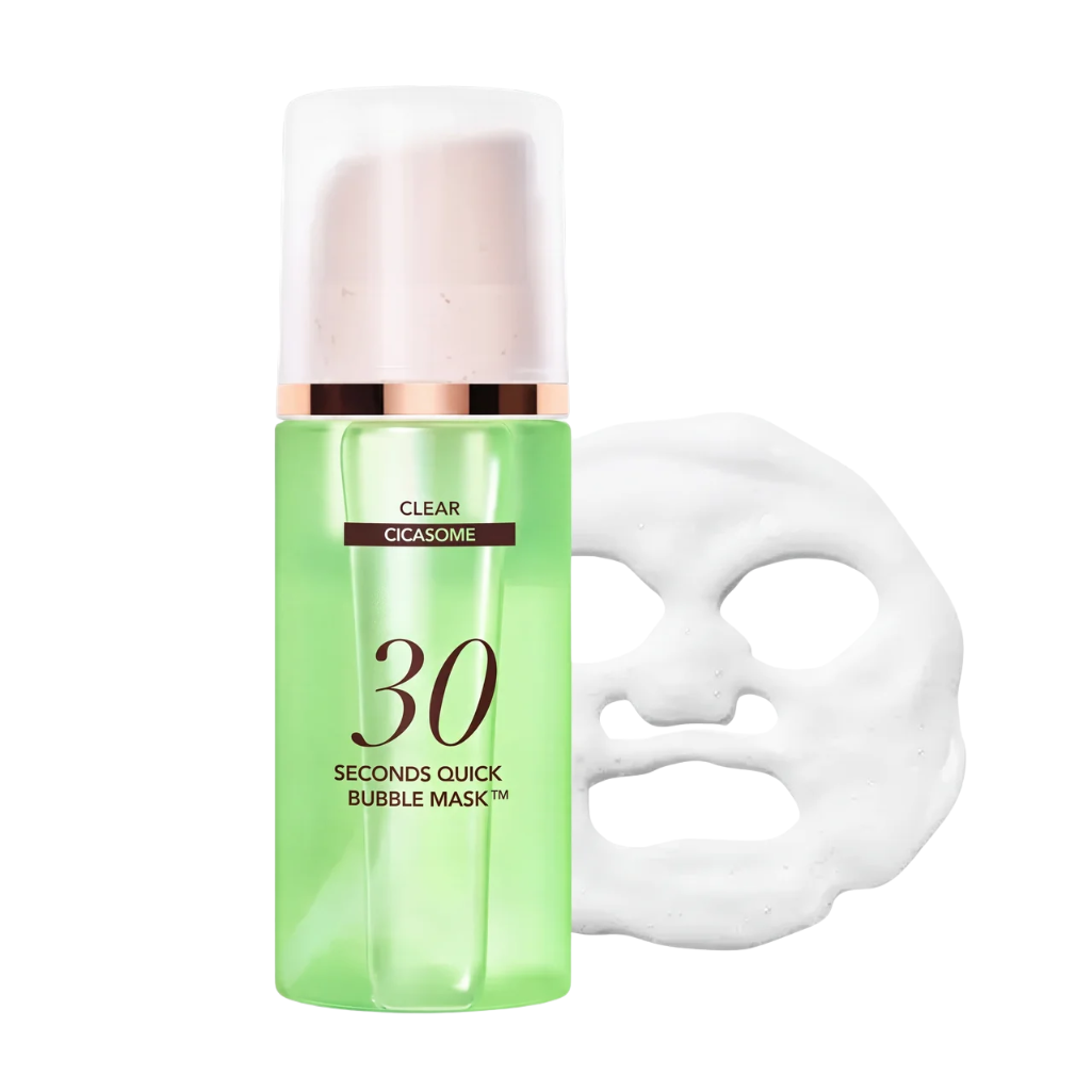 30 Seconds Quick Bubble Mask for Glass Skin, Hydration and Glow
