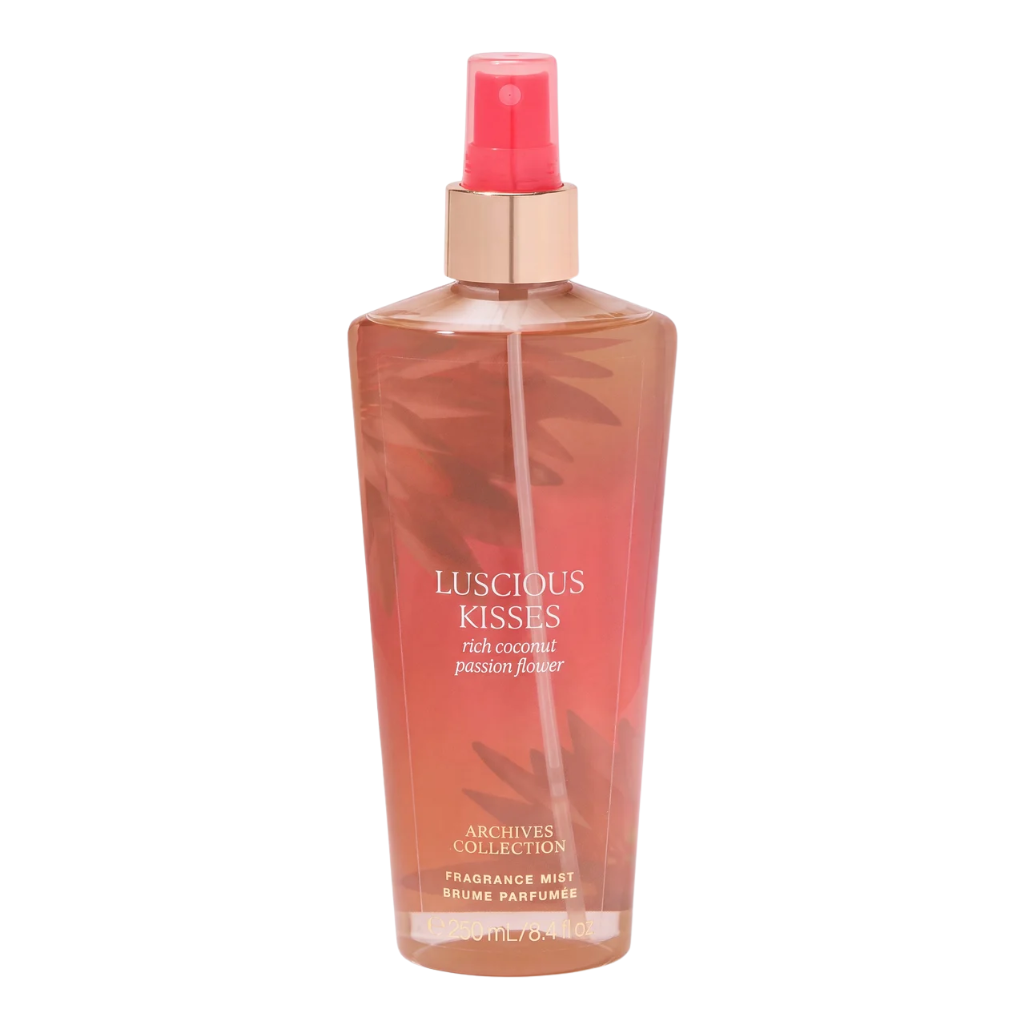 Luscious Kisses Fragrance Mist for Long-Lasting Scent, Skin Conditioning, Fruity Floral & Daily Wear