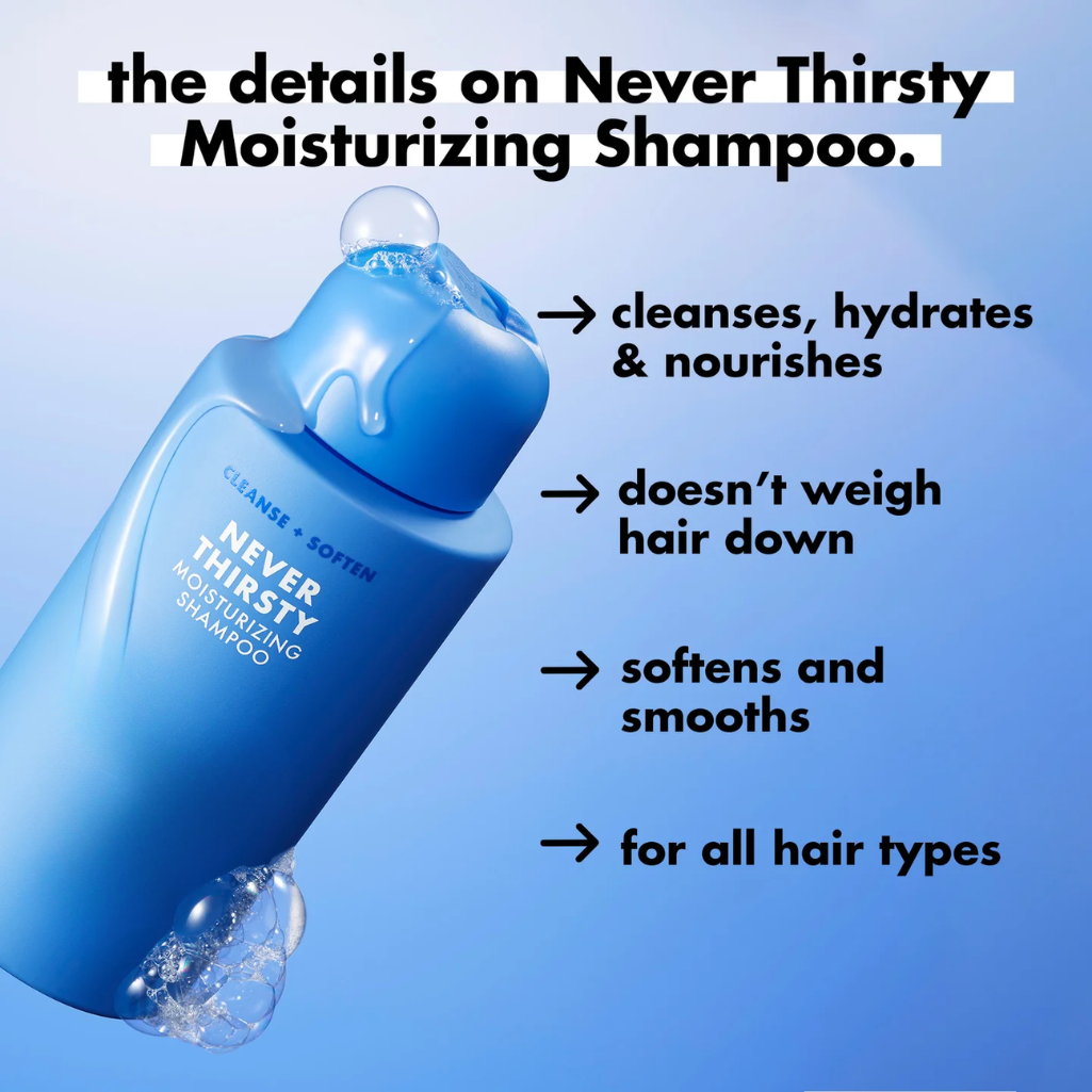 The Mane Crew Hair Care & Styling Set for Frizz Control, Shine and Smooth Hair