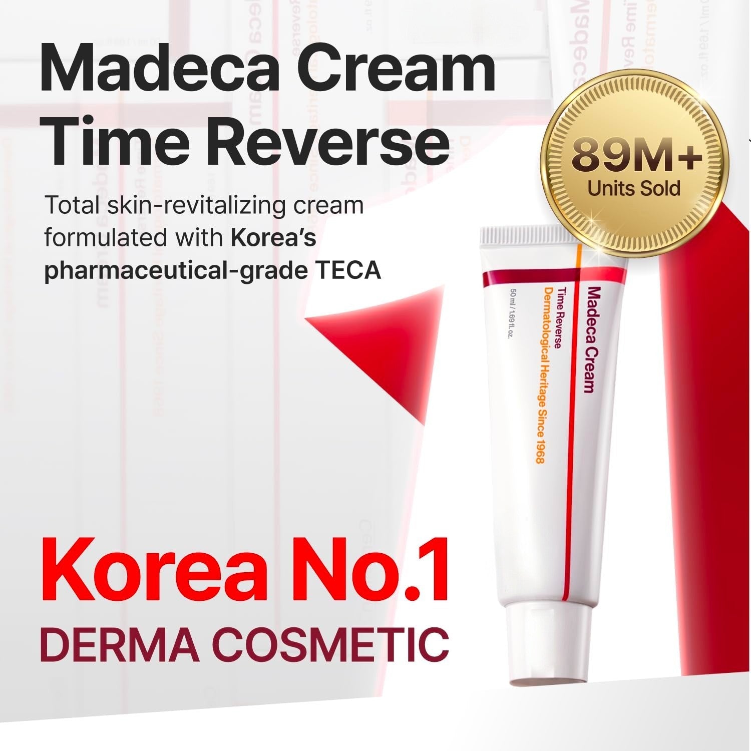 Madeca Cream Time Reverse Special Set with Cica for Firming & Fine Lines