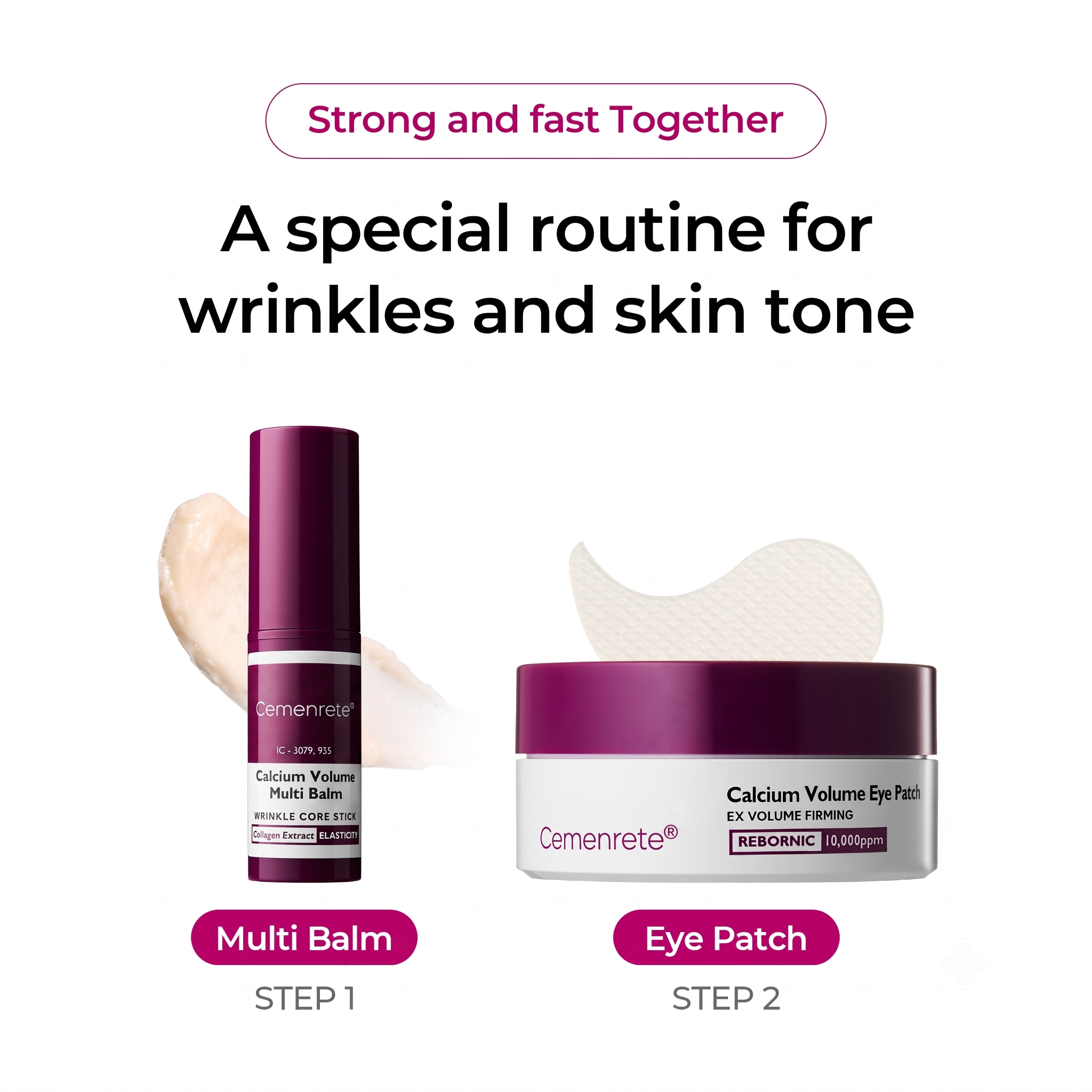 Collagen Boost Eye Care Set with Collagen, Calcium & Elastin for Firming & Hydration