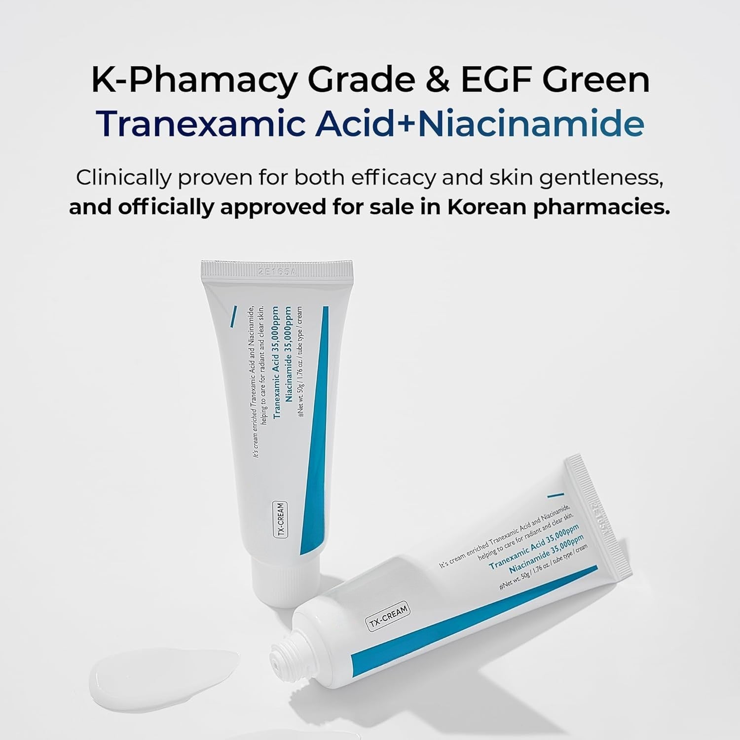 TX Tranexamic Acid Cream with Niacinamide for Dark Spots & Uneven Skin Tone
