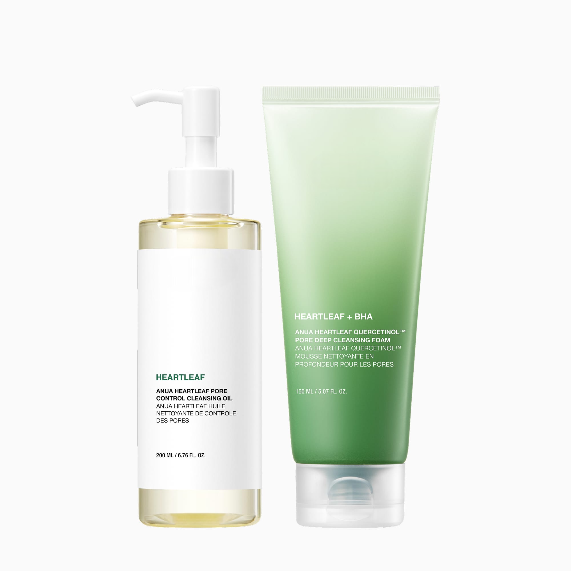 Double Cleansing Duo Set with Cleansing Oil & Salicylic Acid Foam Cleanser