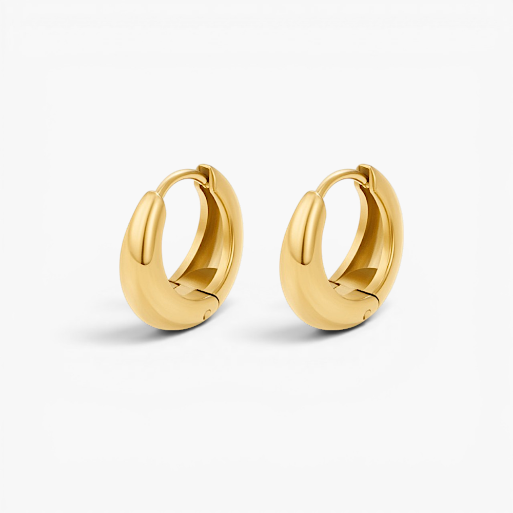 Classic Gold Hoop Earrings