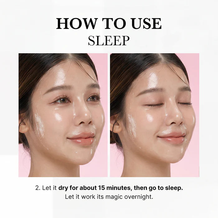 Korean Collagen Night Wrapping Mask for Dark Spots, Pores and Elasticity
