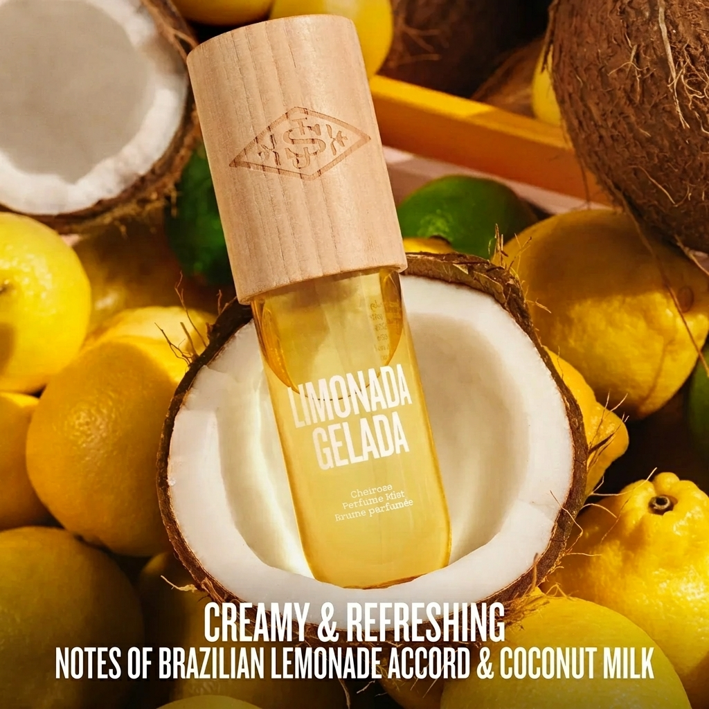 Destination Drop Limited Edition Perfume Mist Set with Vanilla & Tropical Fruit Notes