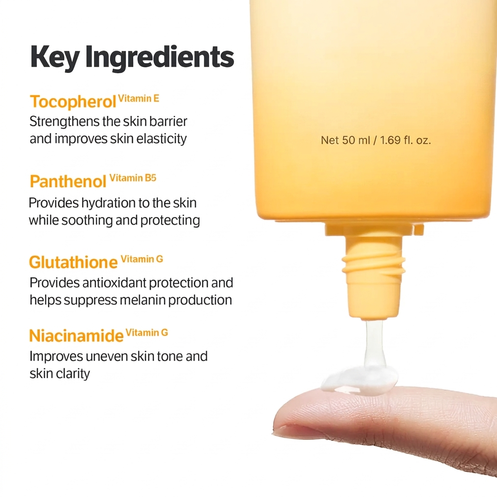 Daily Invisible Blurring Sunscreen for Sun Protection, Blurring Pores & Smooth Finish