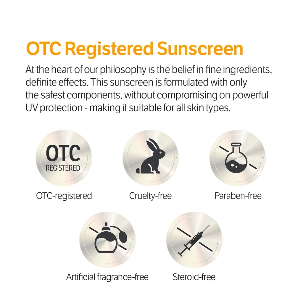 Daily Invisible Blurring Sunscreen for Sun Protection, Blurring Pores & Smooth Finish