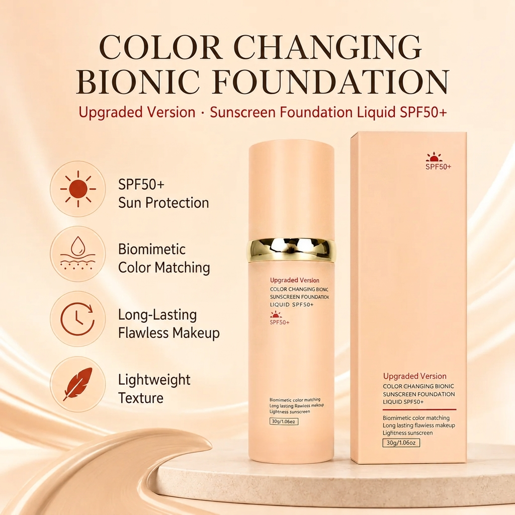 4-in-1 Hydrating Foundation for Coverage, Hydration & SPF Protection