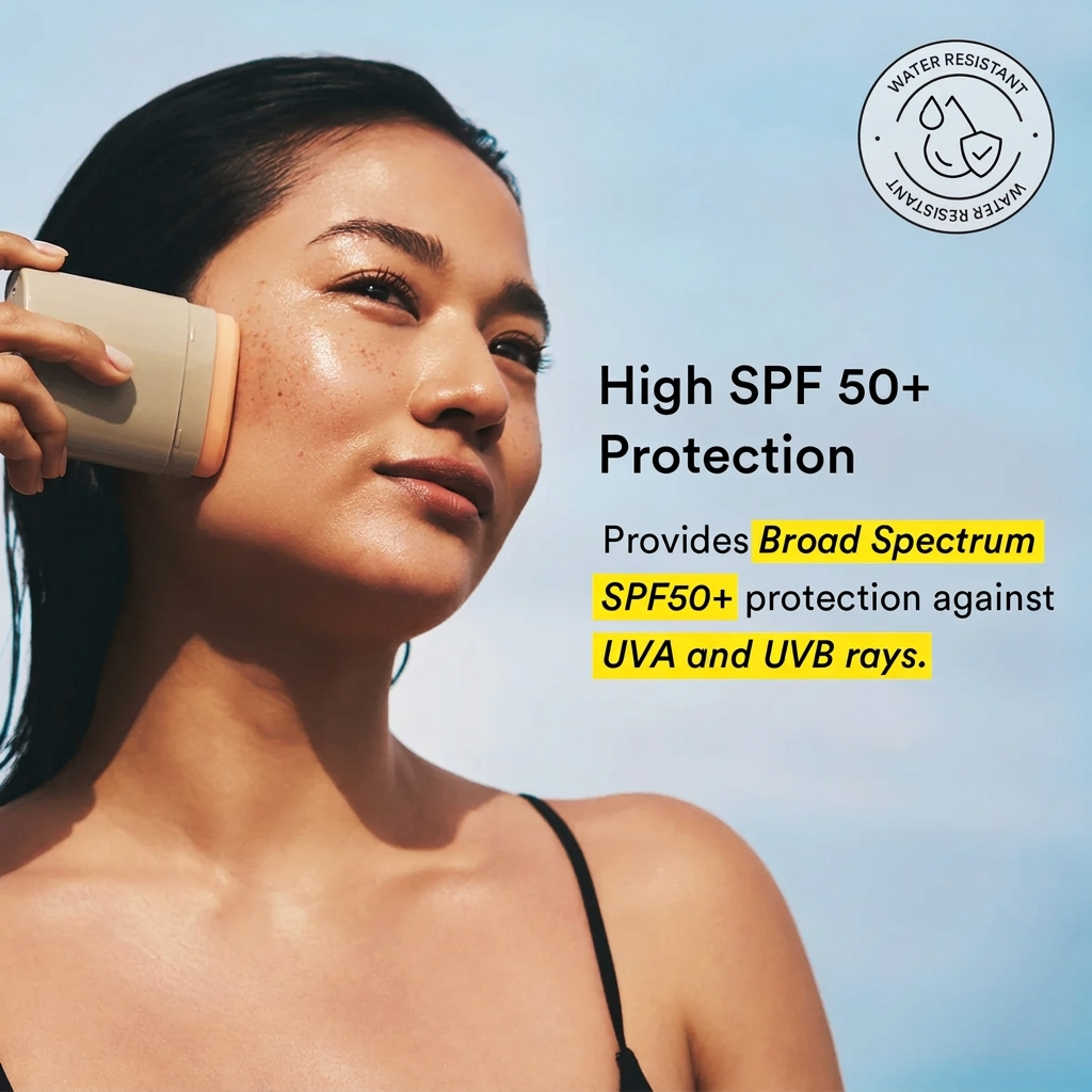 Airy Sunstick Smoothing Bar for Sun Protection, Smoothing & On-the-Go SPF