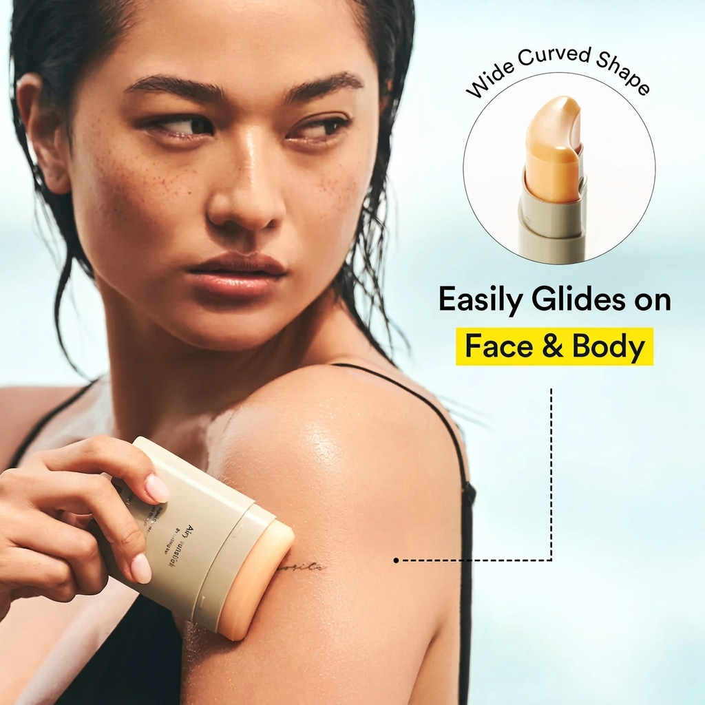 Airy Sunstick Smoothing Bar for Sun Protection, Smoothing & On-the-Go SPF