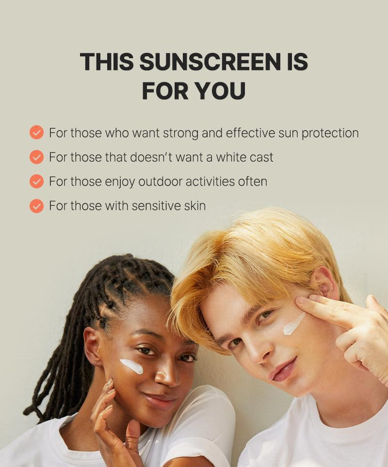 Vitamin E Vitalizing Sunscreen for Sun Protection, Hydration & SPF 50
