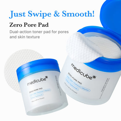 Medicube Zero Pore Pads with Salicylic Acid for Pores & Smooth Skin