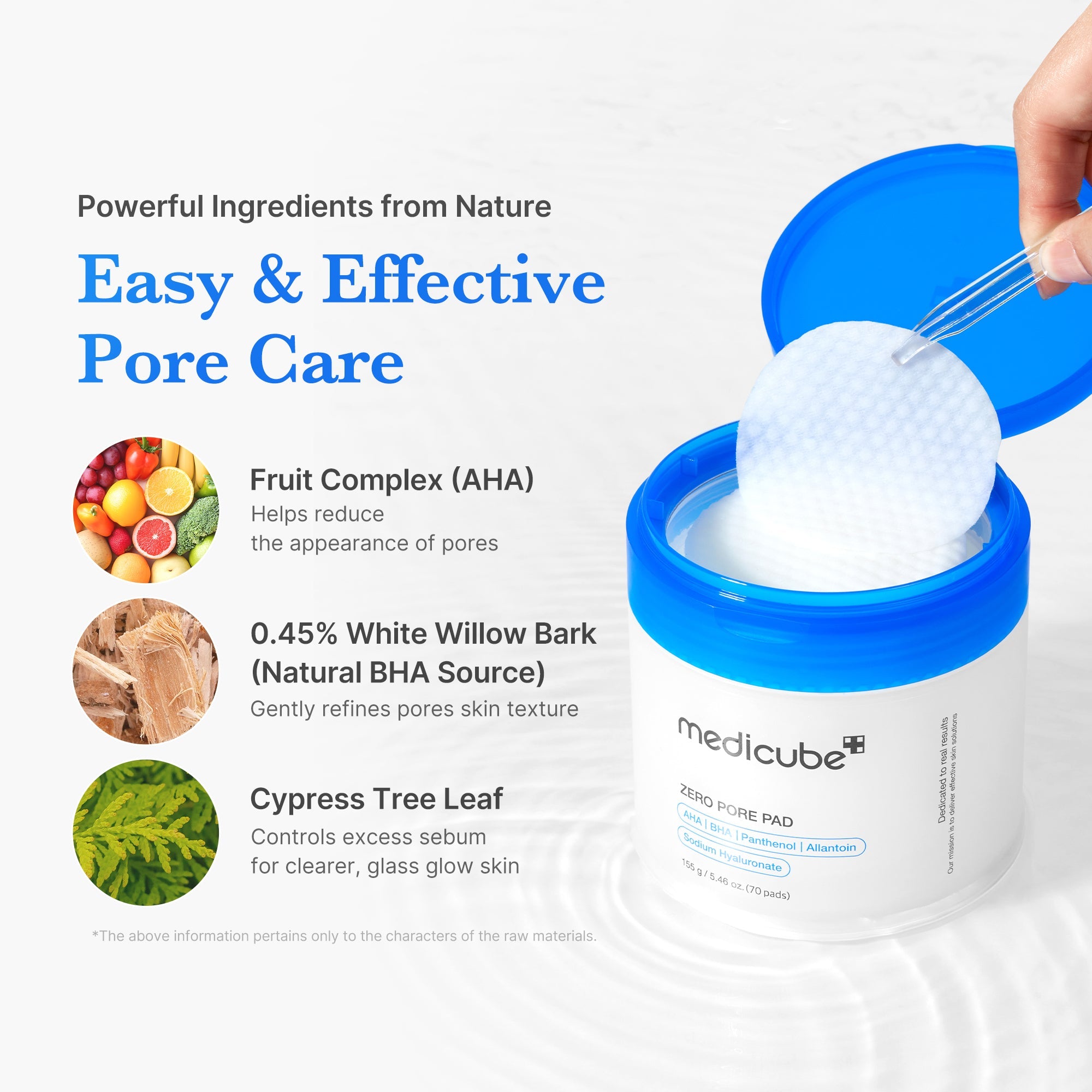 Medicube Zero Pore Pads with Salicylic Acid for Pores & Smooth Skin