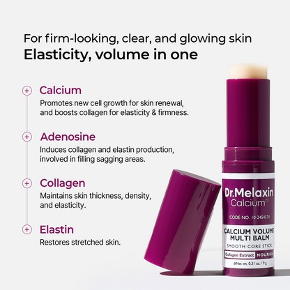 Dr Melaxin Calcium Volume Multi Balm for Under Eye, Dark Circles & Fine Lines