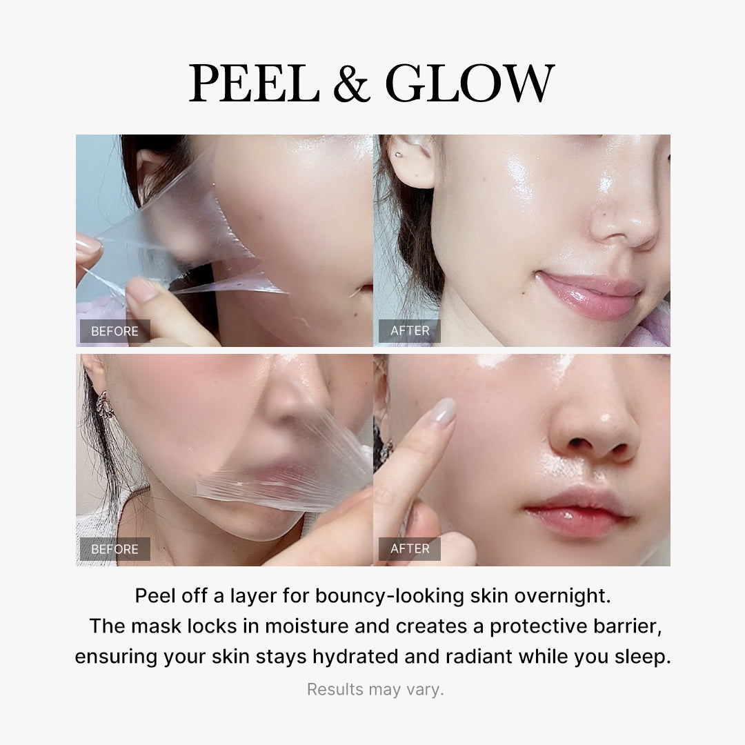 Collagen Night Wrapping Mask for Hydration, Glass Skin & Skin Elasticity