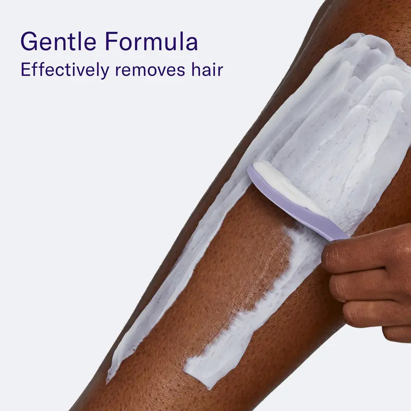 Sensitive Body Hair Removal Cream with Shea Butter for Smooth, Comfortable Skin