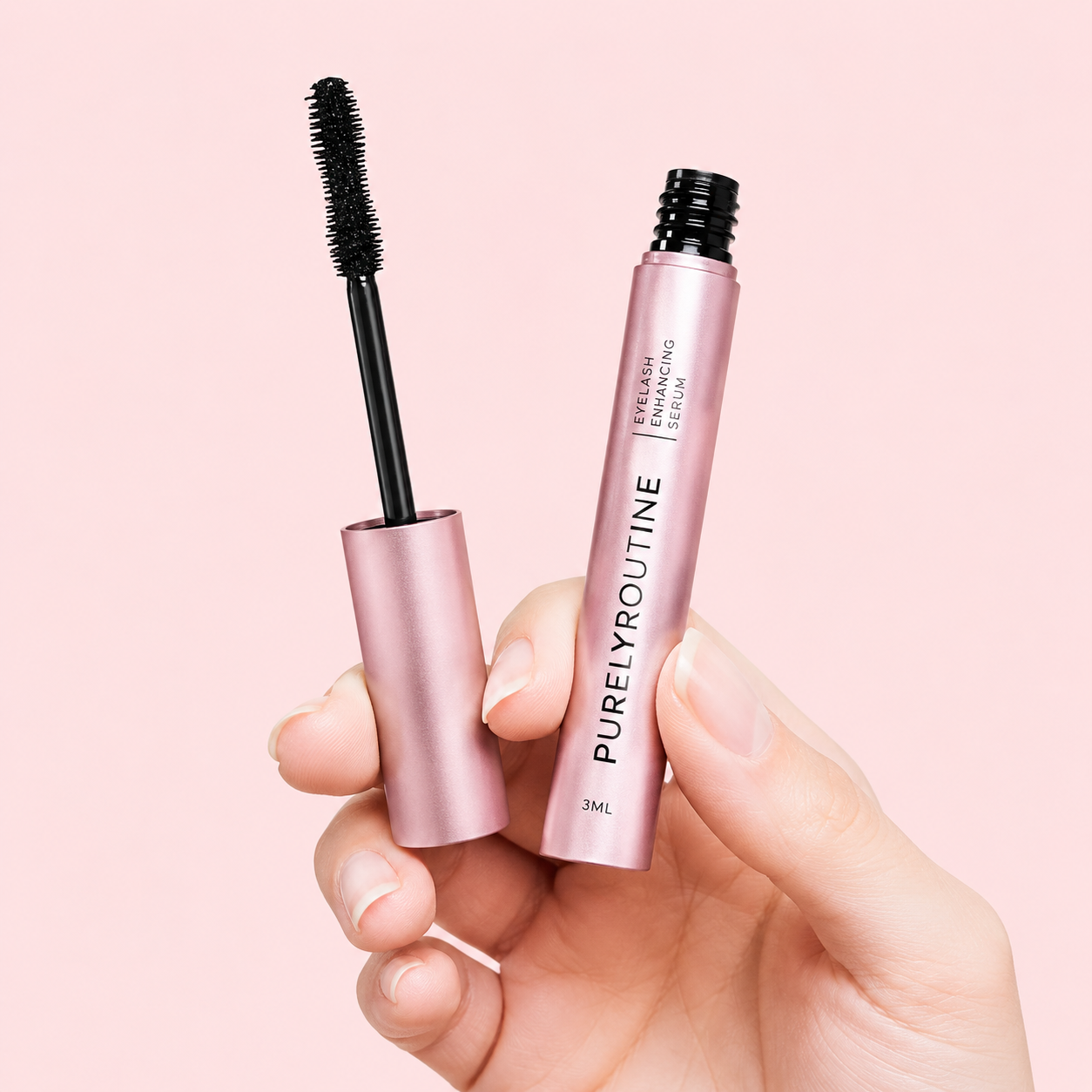 Eyelash Growth Serum with Peptides for Longer, Fuller-Looking Lashes