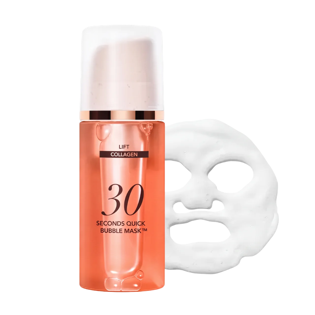30 Seconds Quick Bubble Mask for Glass Skin, Hydration and Glow