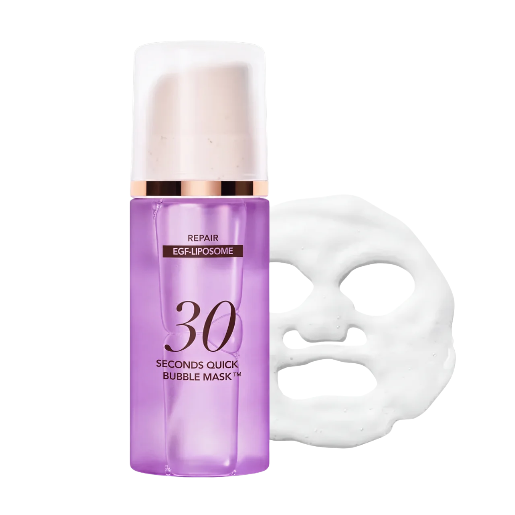 30 Seconds Quick Bubble Mask for Glass Skin, Hydration and Glow