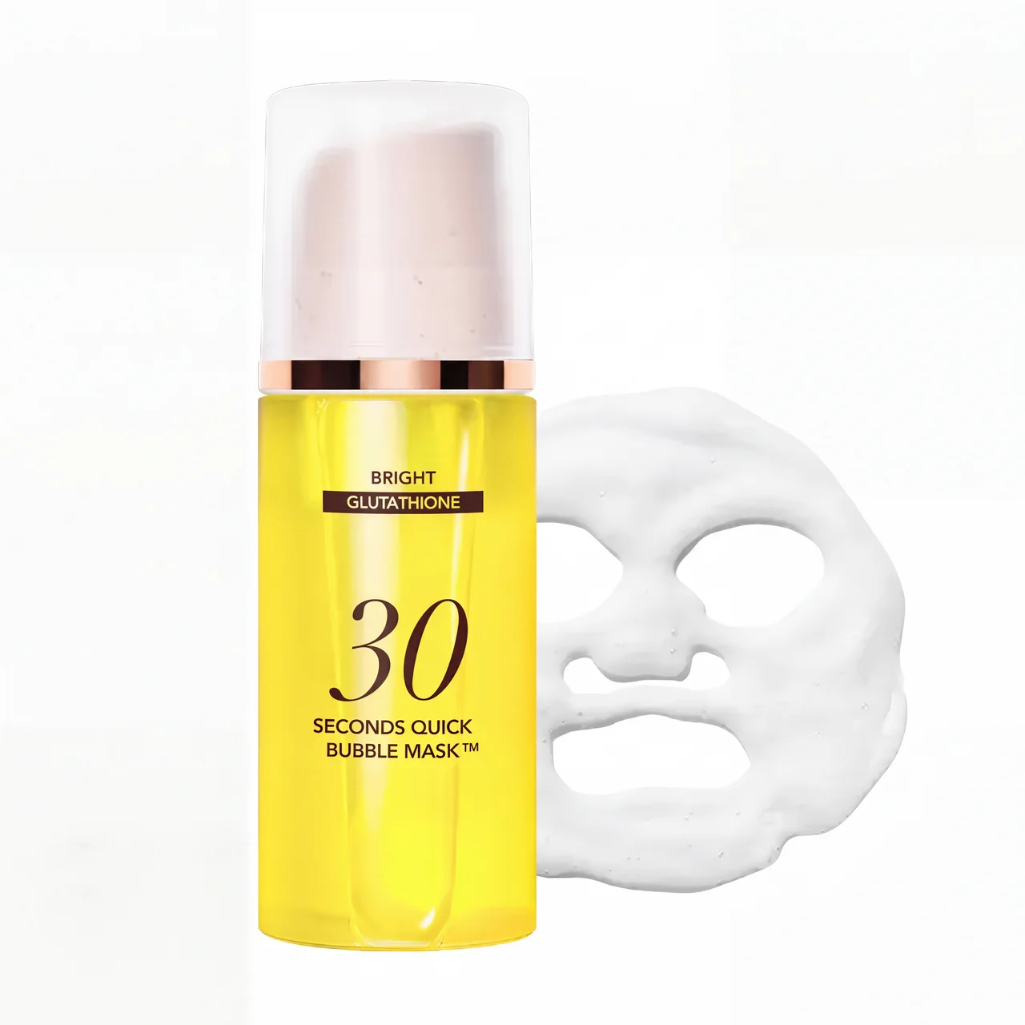 30 Seconds Quick Bubble Mask for Glass Skin, Hydration and Glow