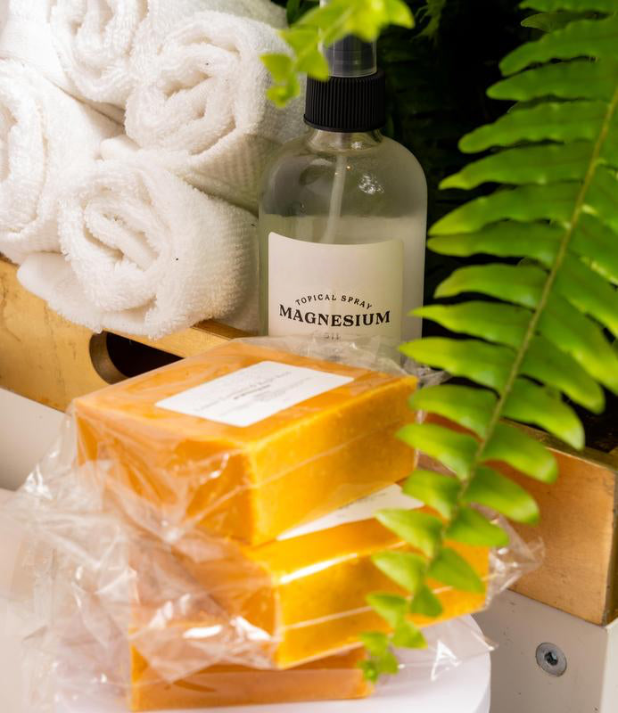 Lemon Turmeric Kojic Acid Brightening Bar Soap for Dark Spots