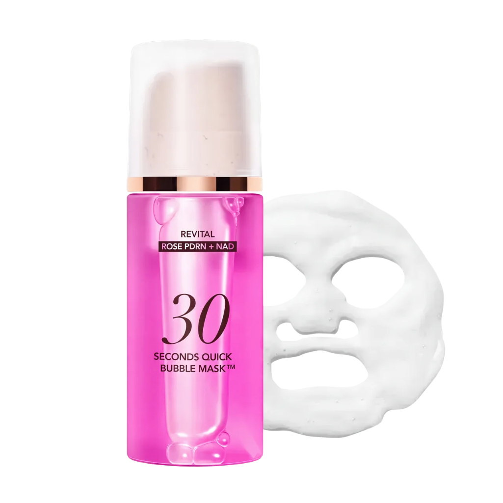 30 Seconds Quick Bubble Mask for Glass Skin, Hydration and Glow