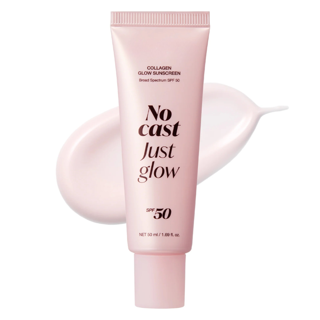 No Cast Just Glow Collagen Sunscreen SPF 50 for Hydration & Glowing Skin
