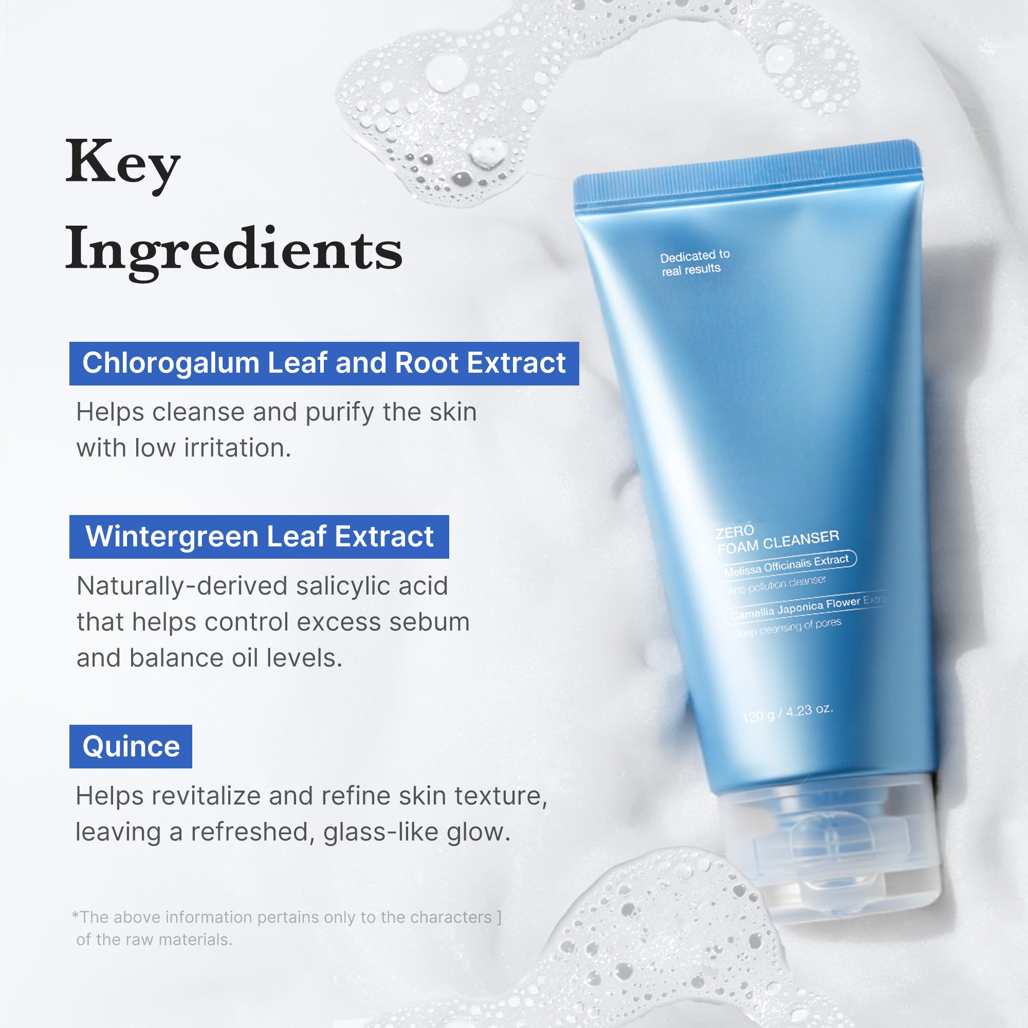 Zero Foam Cleanser with Salicylic Acid for Pore Care & Oil Control