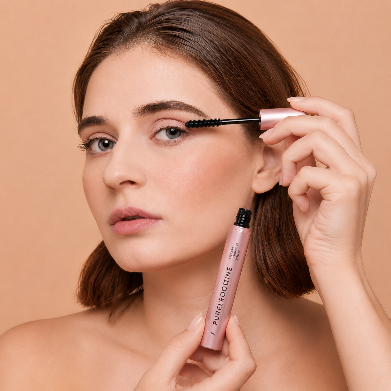 Eyelash Growth Serum with Peptides for Longer, Fuller-Looking Lashes