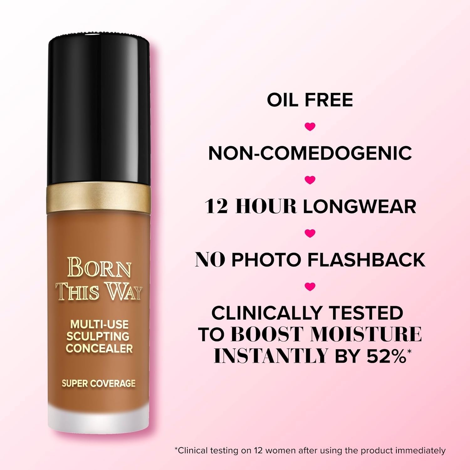 Born This Way Multi-Use Concealer for Dark Circles and Full Coverage