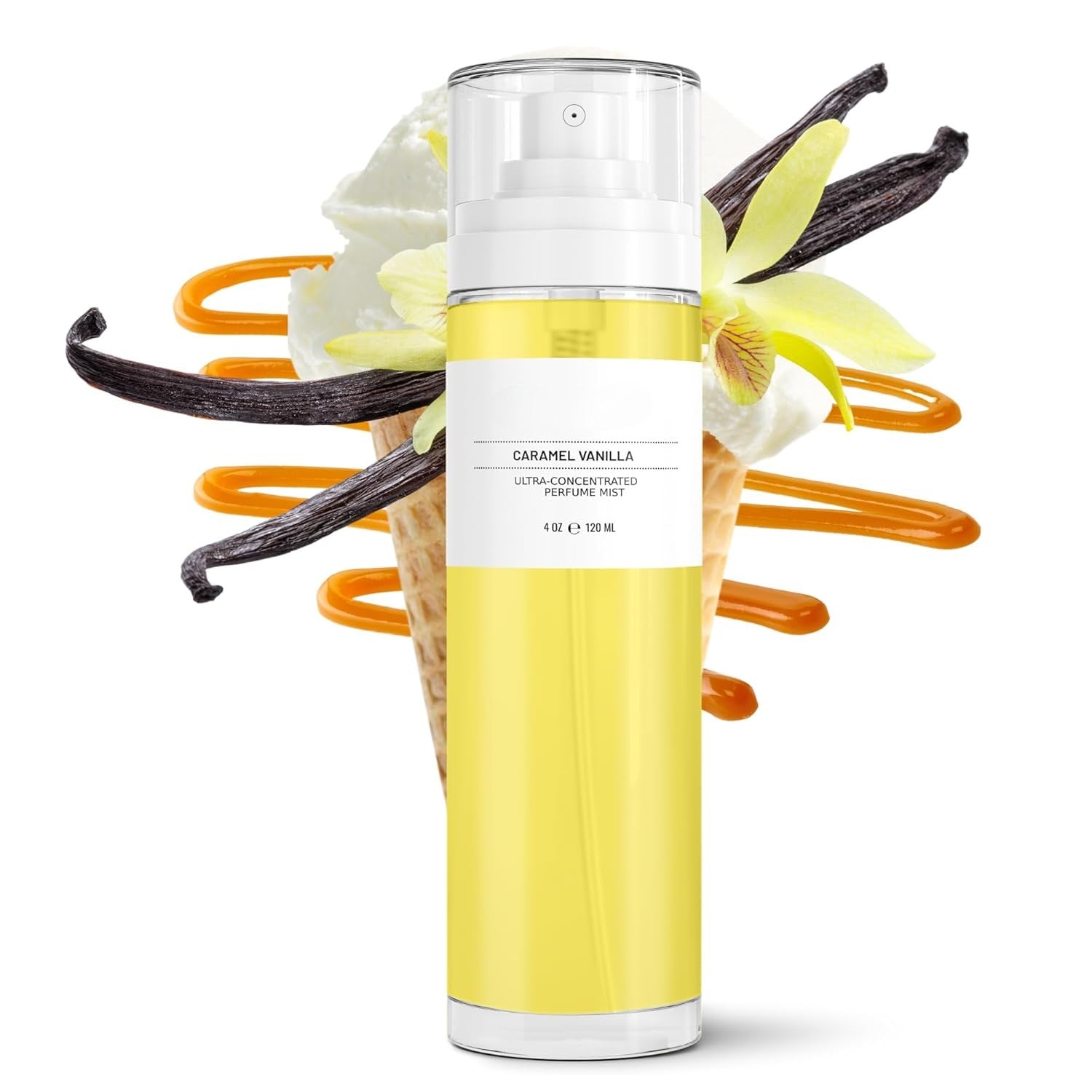 Ultra-Concentrated Hair & Body Perfume Mist – Long-Lasting Gourmand Scent for Daily Wear