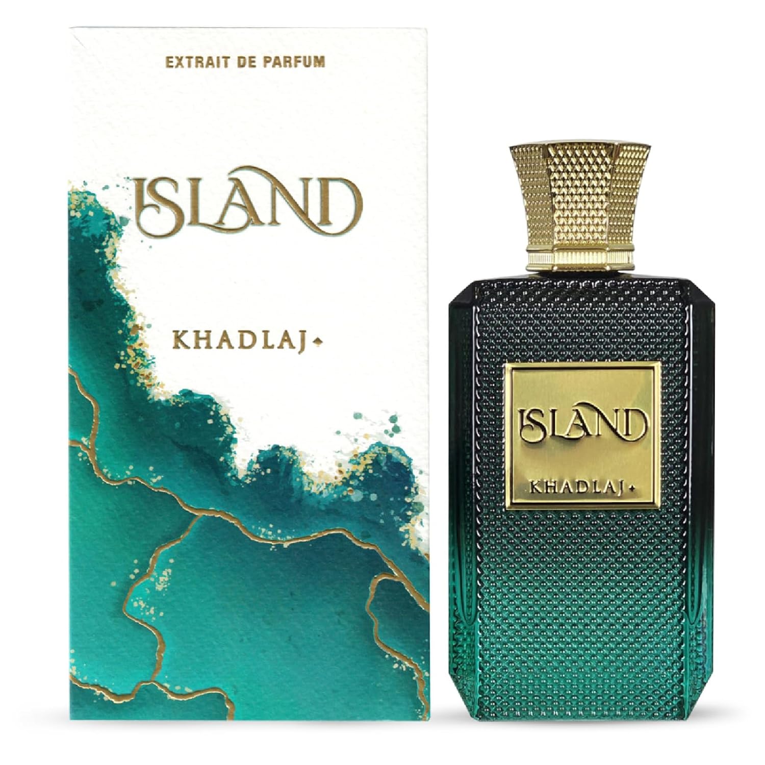 Khadlaj Island Extrait de Parfum Bergamot Jasmine Amber 100ml