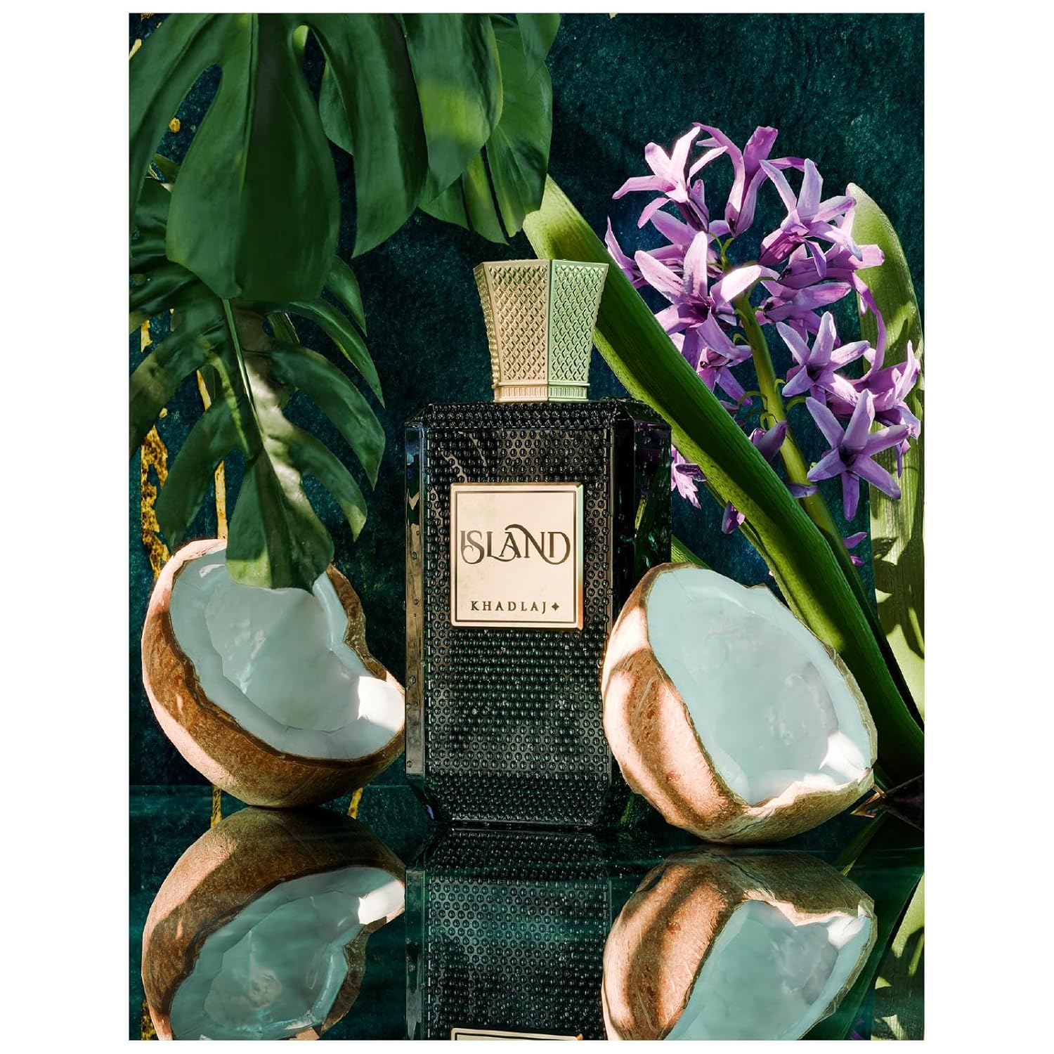 Khadlaj Island Extrait de Parfum Bergamot Jasmine Amber 100ml