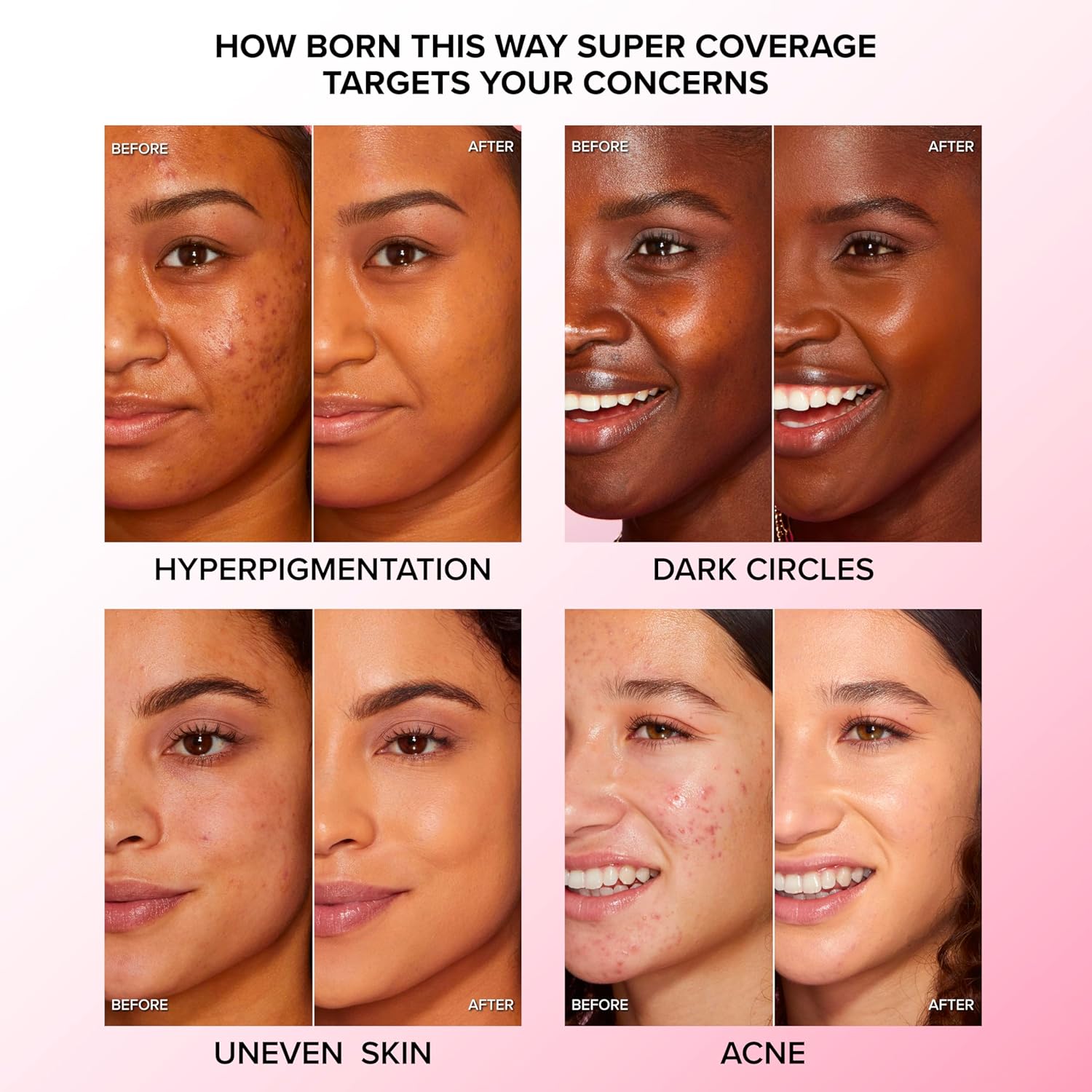 Born This Way Multi-Use Concealer for Dark Circles and Full Coverage