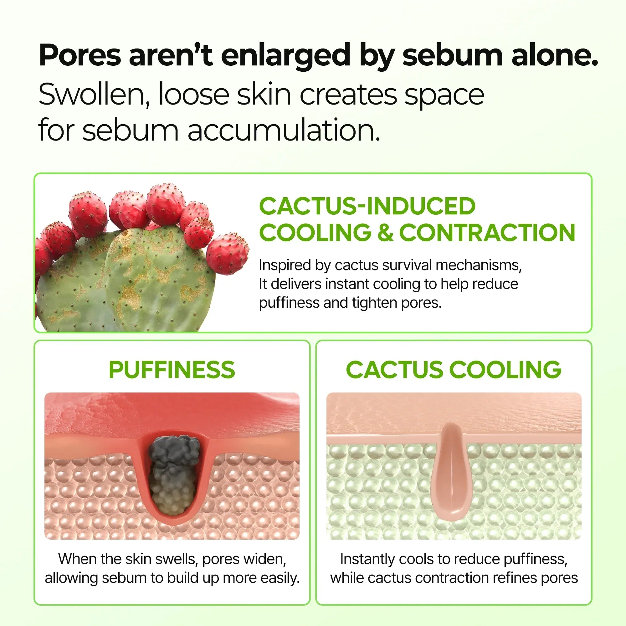 CACTOX Pore Relief Multi Balm for Pores, Puffiness & Texture