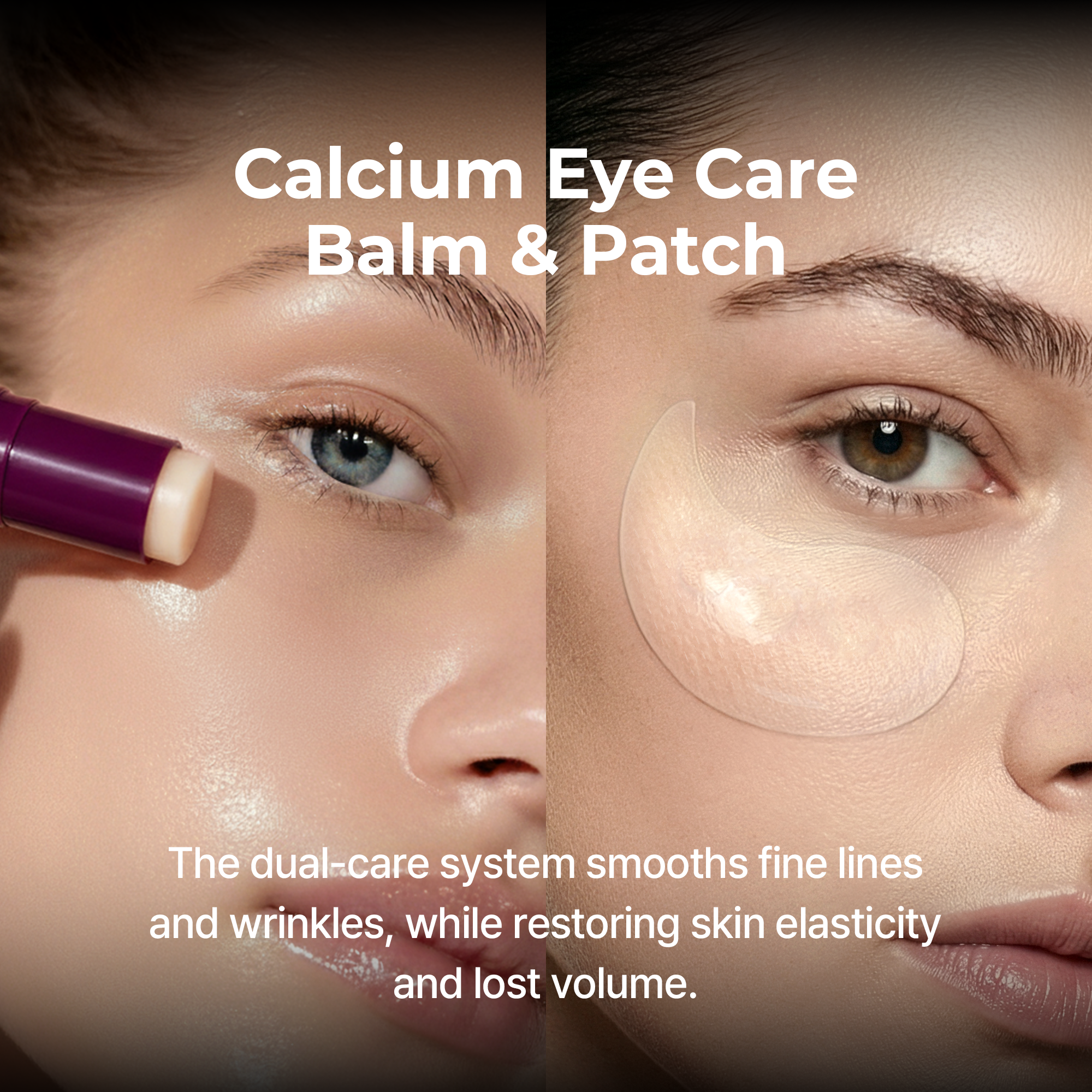 Dr Melaxin Calcium Volume Multi Balm + Eye Patch for Under Eye, Dark Circles & Fine Lines