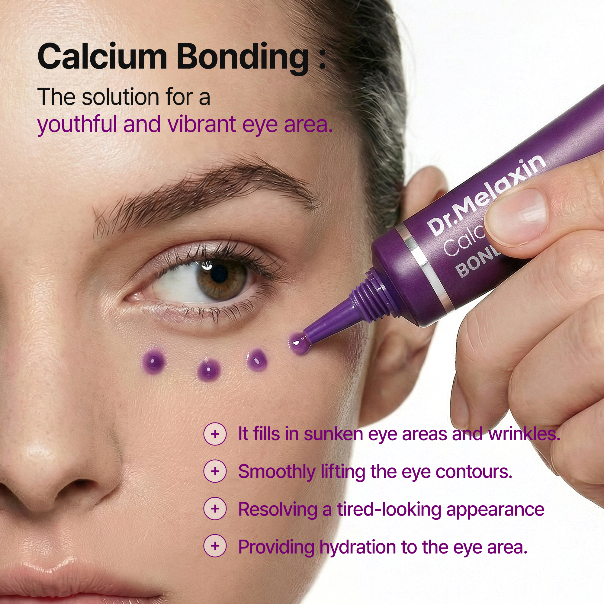 Collagen Boost Eye Care Set with Collagen, Calcium & Elastin for Firming & Hydration