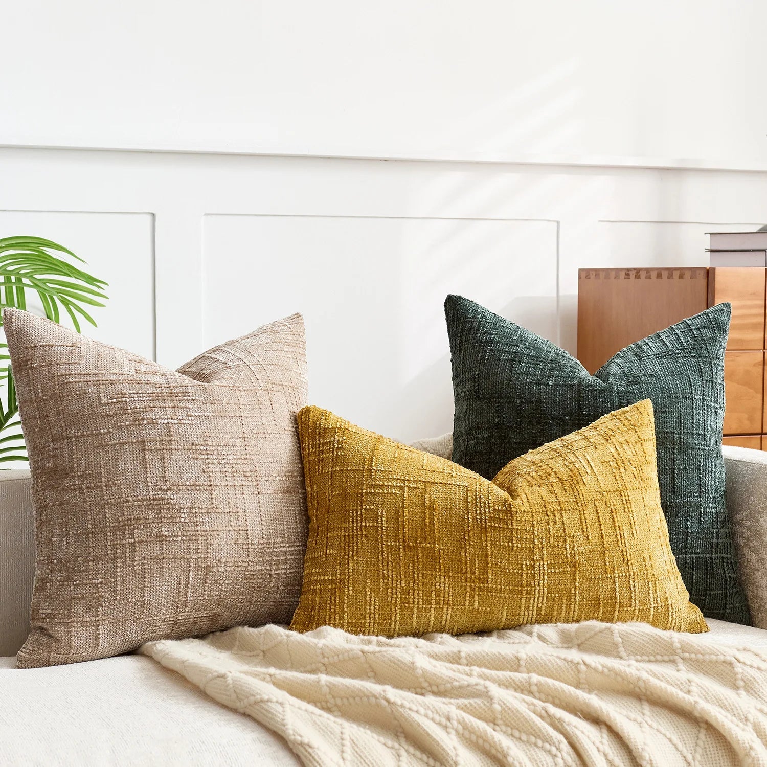Chenille Cushion Cover | Decorative Home Accent 1