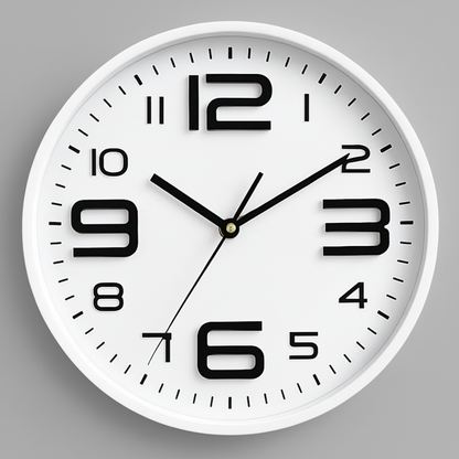 Colorful Cartoon Wall Clock | 30cm Round Kids' Clock