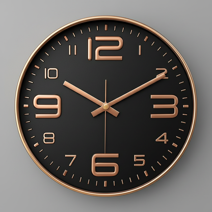 Colorful Cartoon Wall Clock | 30cm Round Kids' Clock