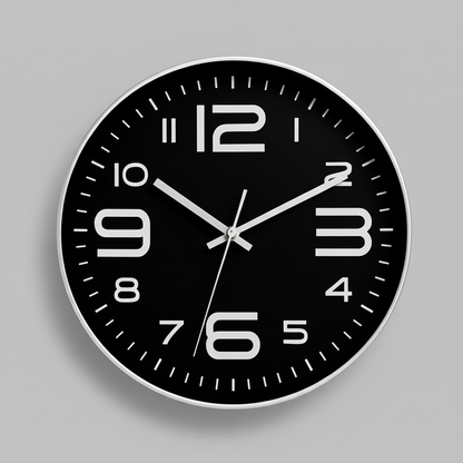 Colorful Cartoon Wall Clock | 30cm Round Kids' Clock