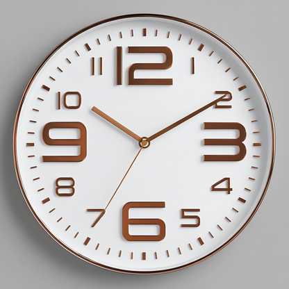 Colorful Cartoon Wall Clock | 30cm Round Kids' Clock