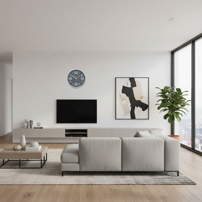 Colorful Cartoon Wall Clock | 30cm Round Kids' Clock