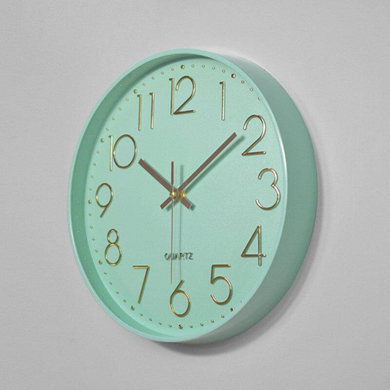 Colorful Round Wall Clock | Modern Wall Clock 30cm 6