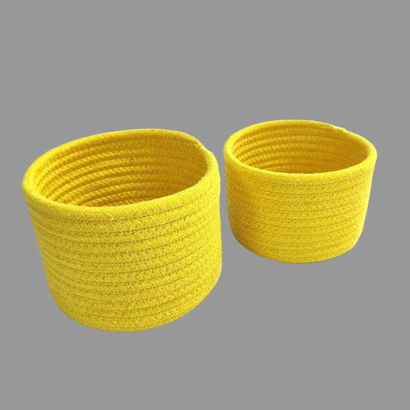 Cotton Rope Storage Basket | Eco-Friendly Organizer for Toys 11