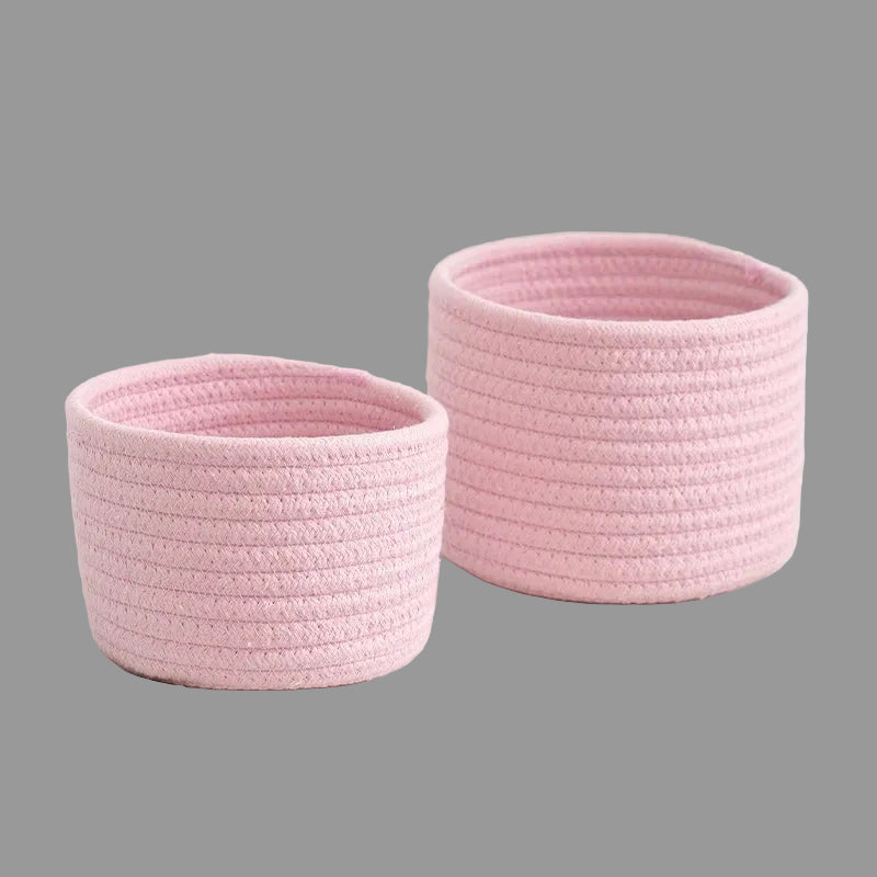 Cotton Rope Storage Basket | Eco-Friendly Organizer for Toys 7